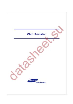 RC1608J822CS datasheet  